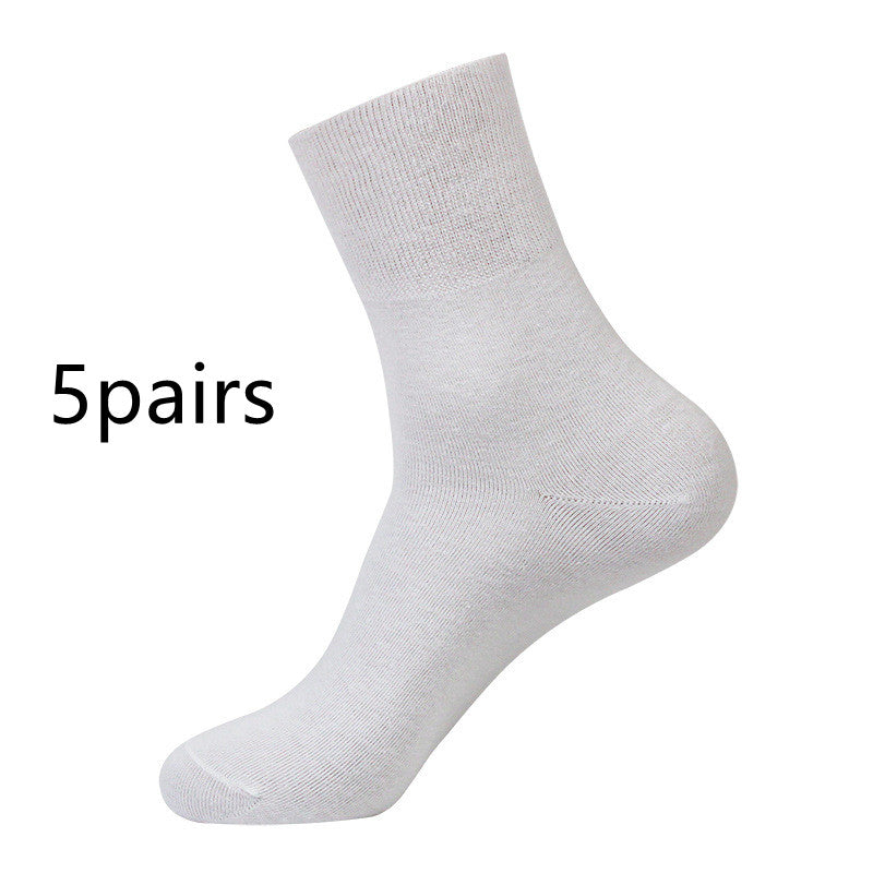 Men’s Breathable Cotton Socks – Spring/Summer