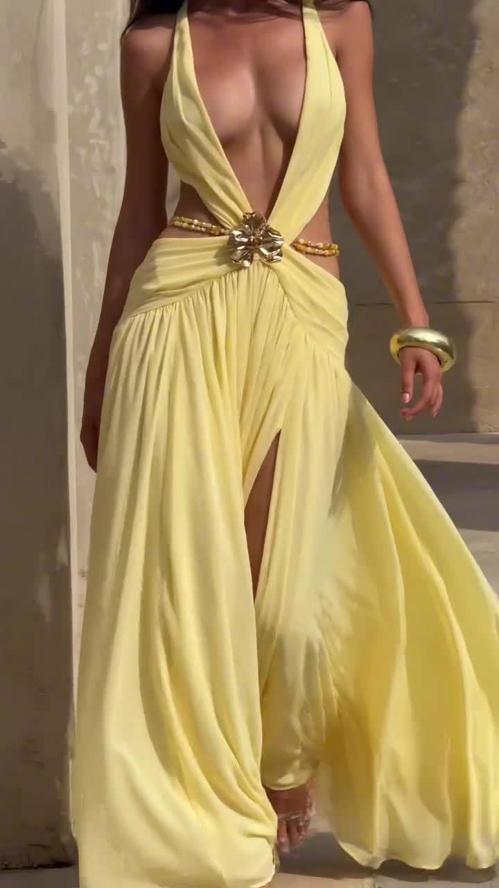 Summer Sleeveless Leopard Print Dress for Women