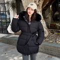 Waist-Cinching Cotton Coat