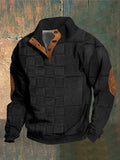 Half Zipper Sweater For Men Winter