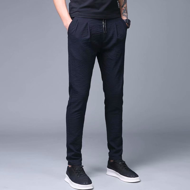 Men's Summer Ice Silk Long Pants