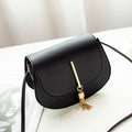 Round Tassel Shoulder Bag for Women