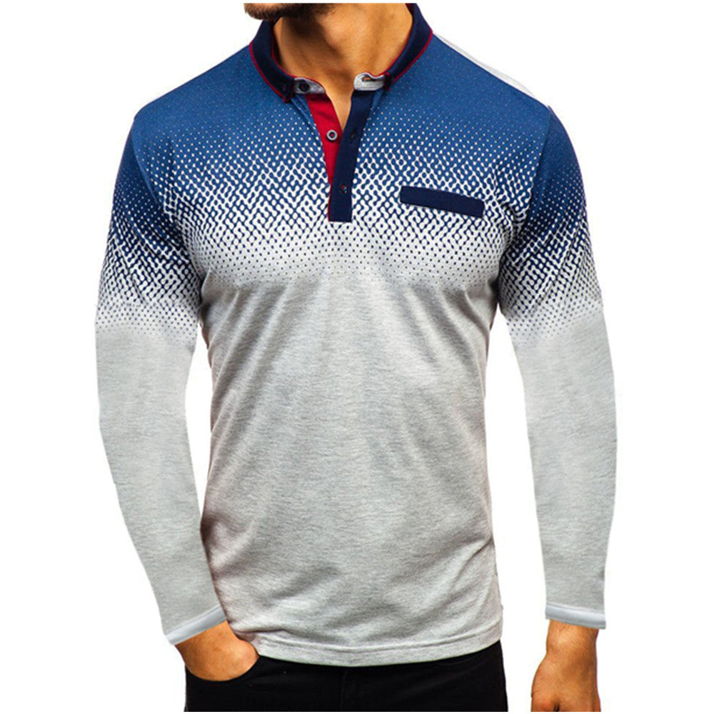 Men's Long Sleeve Polo Shirt