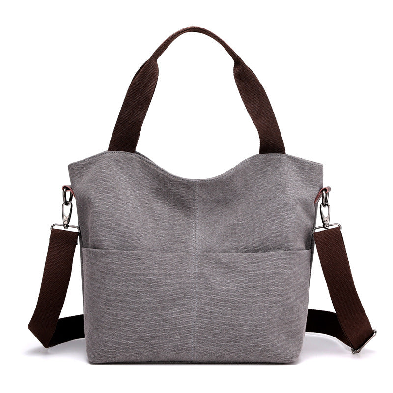 Canvas Shoulder Bag for Women