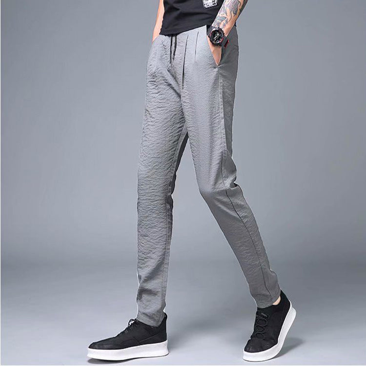 Men's Summer Ice Silk Long Pants