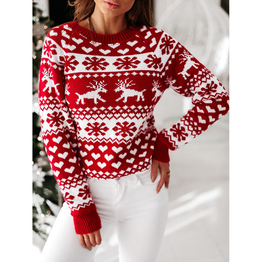 Women’s Jacquard Christmas Sweater