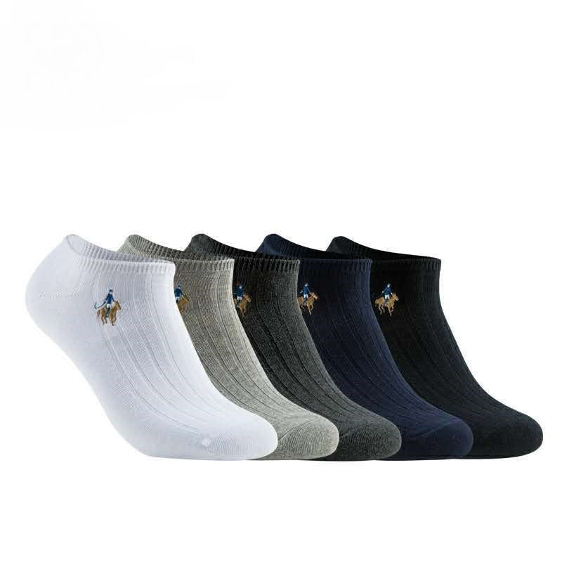 Men’s Combed Cotton Socks with Reinforced Stitching