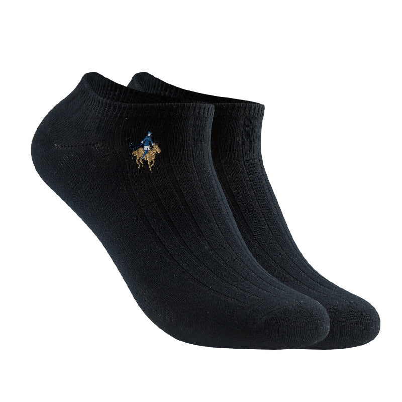 Men’s Combed Cotton Socks with Reinforced Stitching
