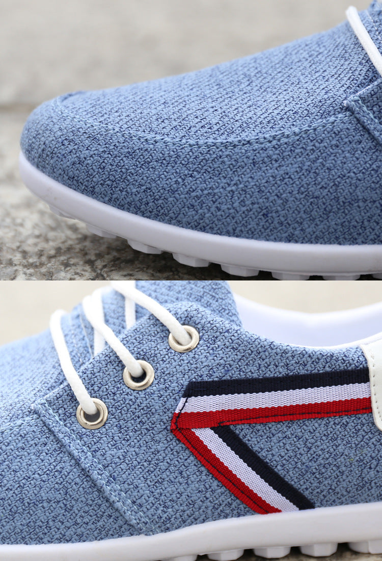 Soft-Soled Canvas Casual Shoes for Men