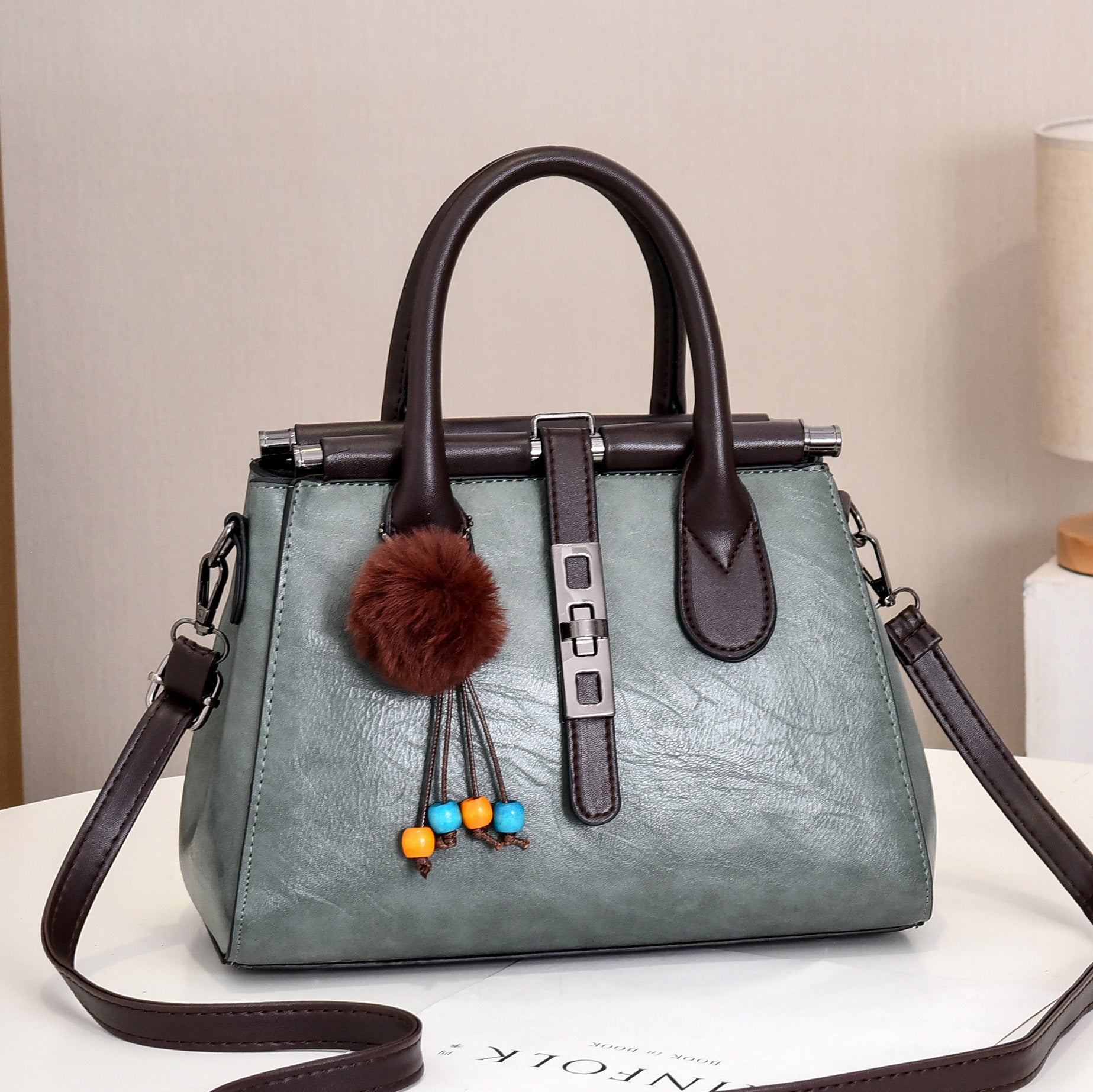 Elegant European-Style Shoulder Handbag for Women