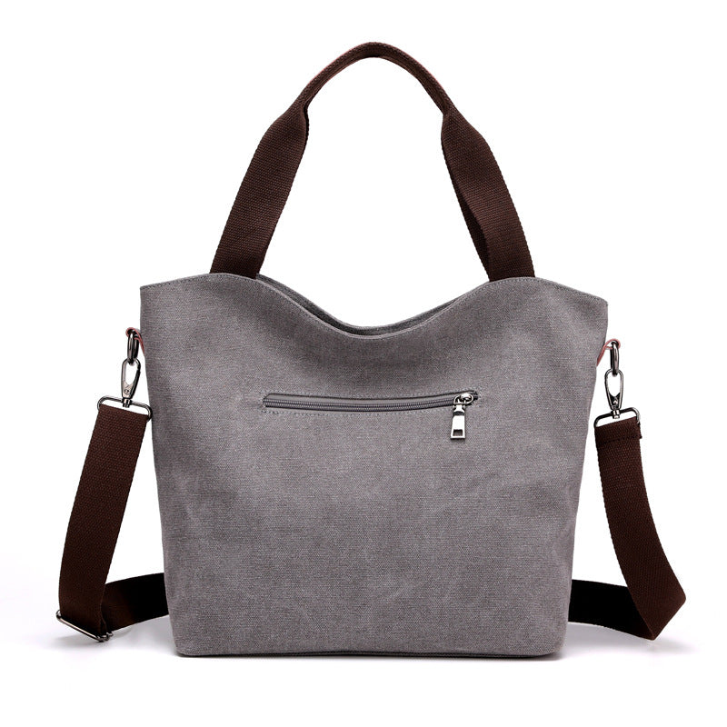 Canvas Shoulder Bag for Women