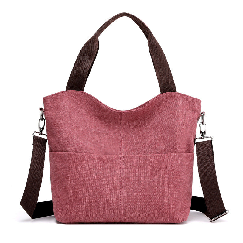 Canvas Shoulder Bag for Women