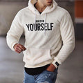 Men's Winter Fluffy Hoodie Pullover
