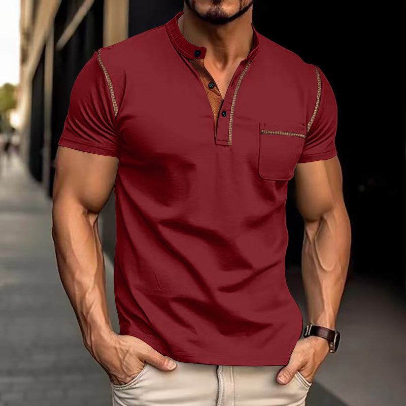 Quick-Dry Casual Short-Sleeve Polo Shirt for Men