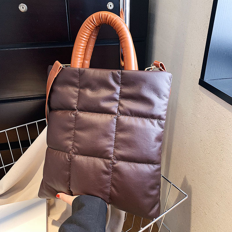 Fashion Down Puffer Bag for Women