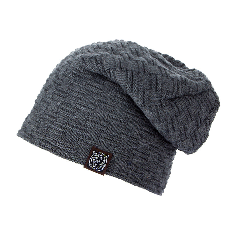 Knitted Wool Winter Hat with Soft Lining