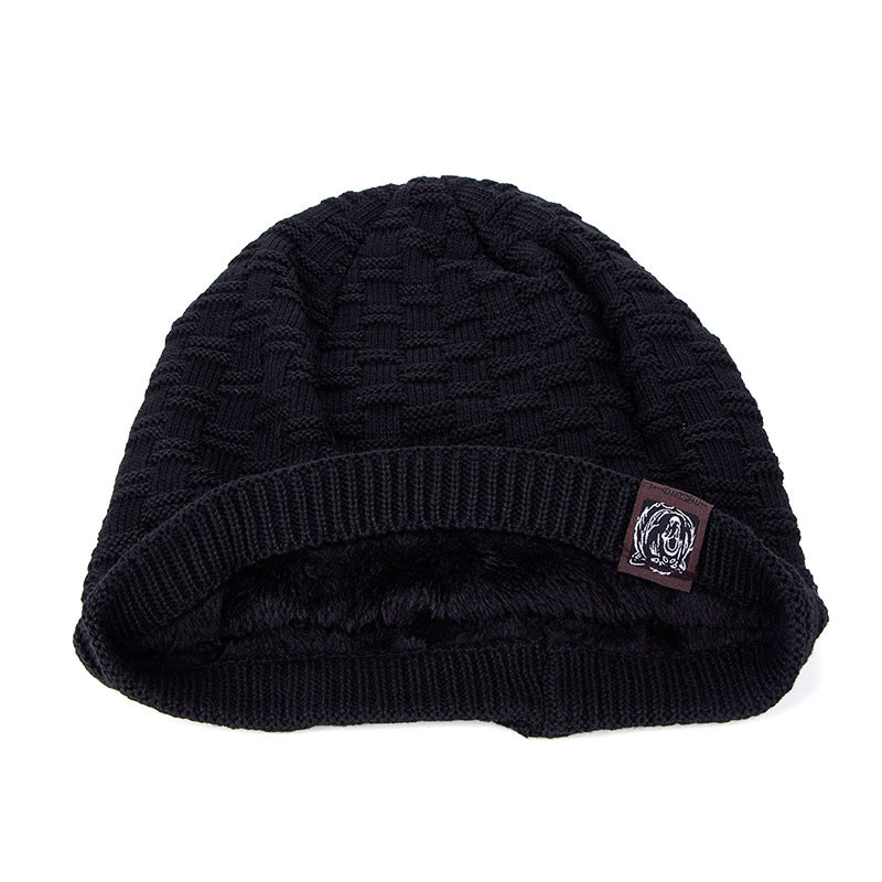 Knitted Wool Winter Hat with Soft Lining