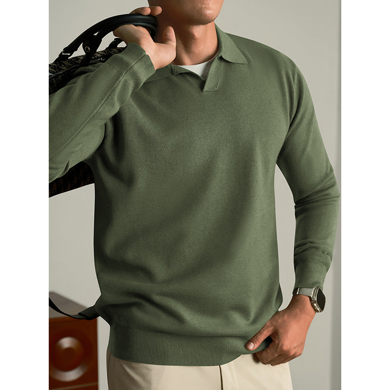 High-End Men's Sweaters – Fall & Winter