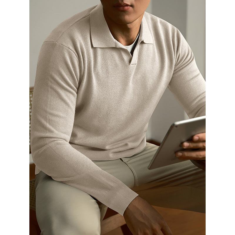 High-End Men's Sweaters – Fall & Winter