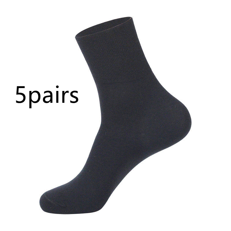 Men’s Breathable Cotton Socks – Spring/Summer
