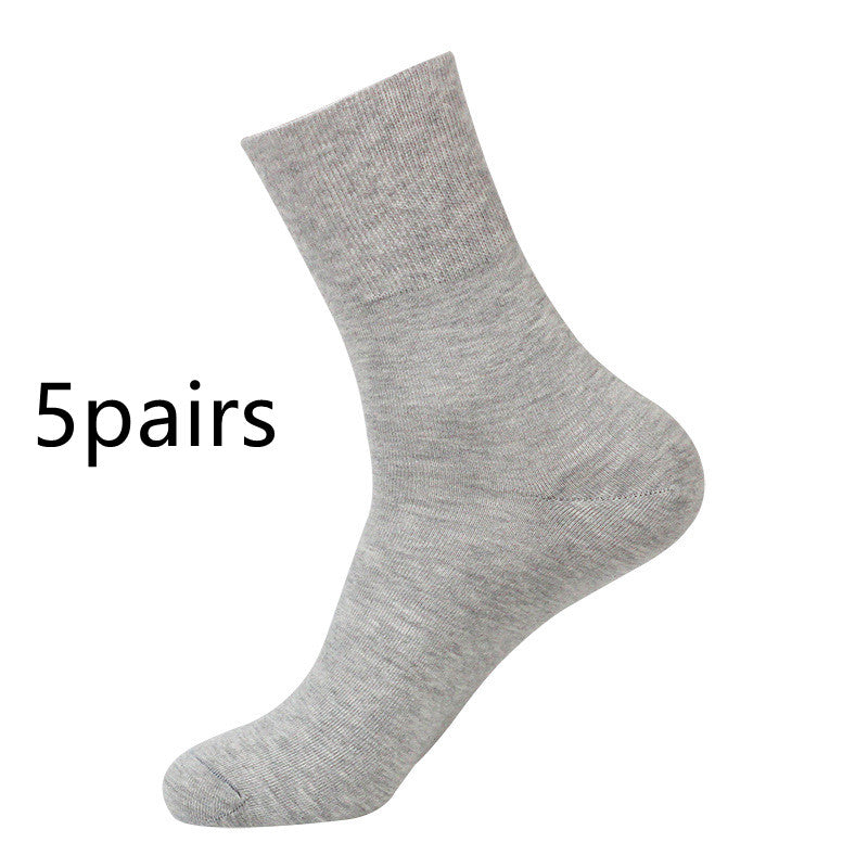 Men’s Breathable Cotton Socks – Spring/Summer