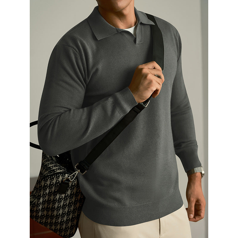 High-End Men's Sweaters – Fall & Winter