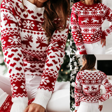 Women’s Jacquard Christmas Sweater