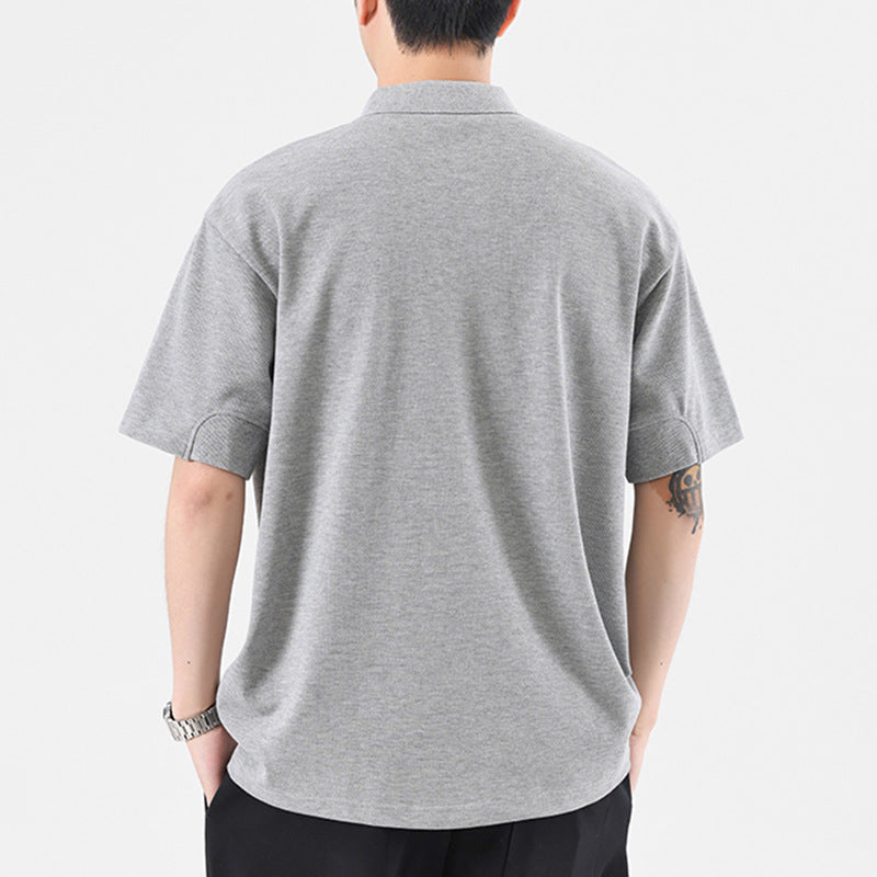 Embroidered Business Polo Shirt for Men