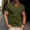Quick-Dry Casual Short-Sleeve Polo Shirt for Men