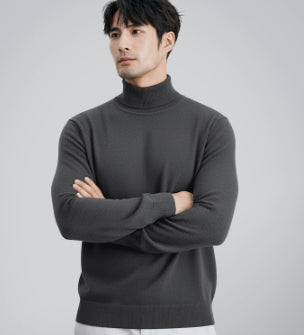 Men's Casual Turtleneck Thermal Base Layer Sweater