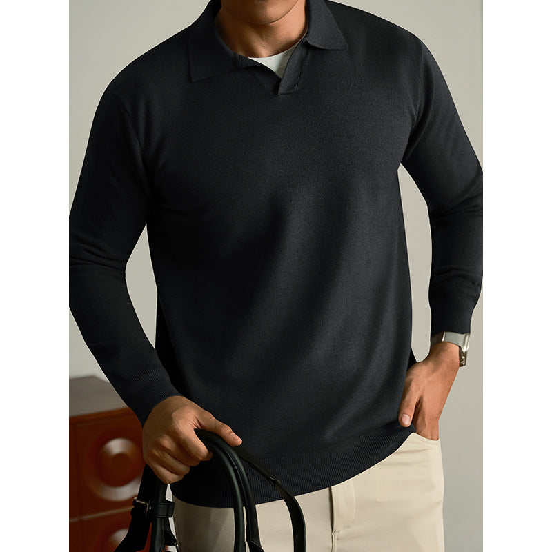 High-End Men's Sweaters – Fall & Winter