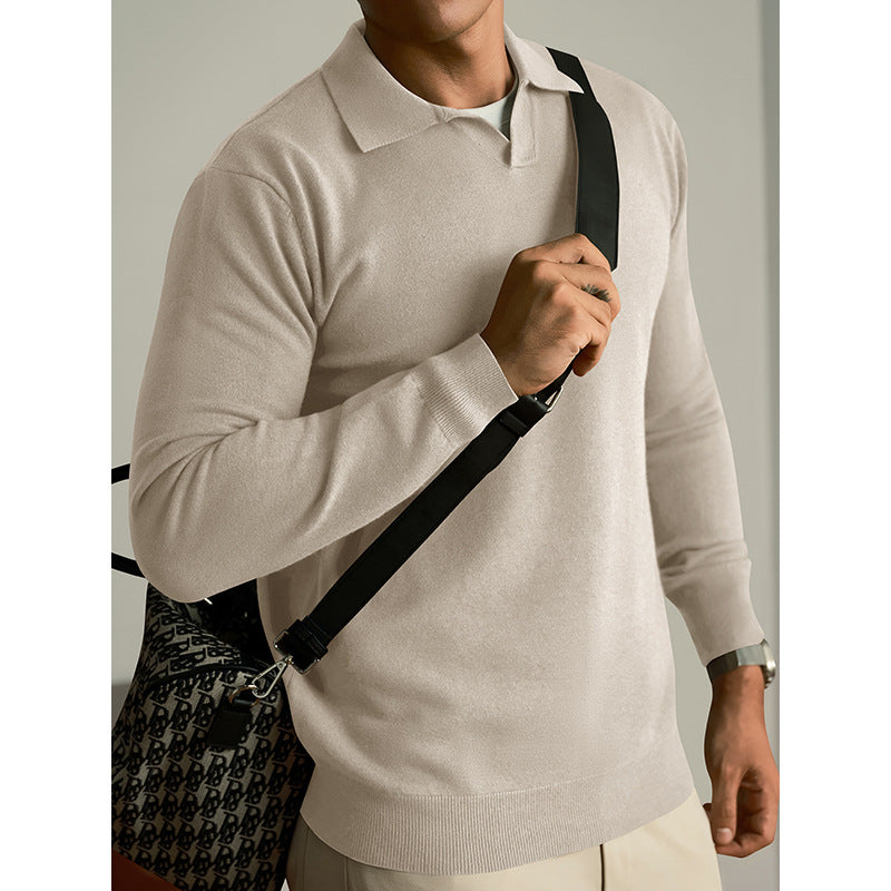 High-End Men's Sweaters – Fall & Winter
