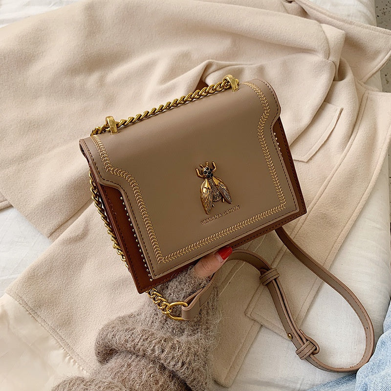 Elegant Small Square Shoulder Bag for Women