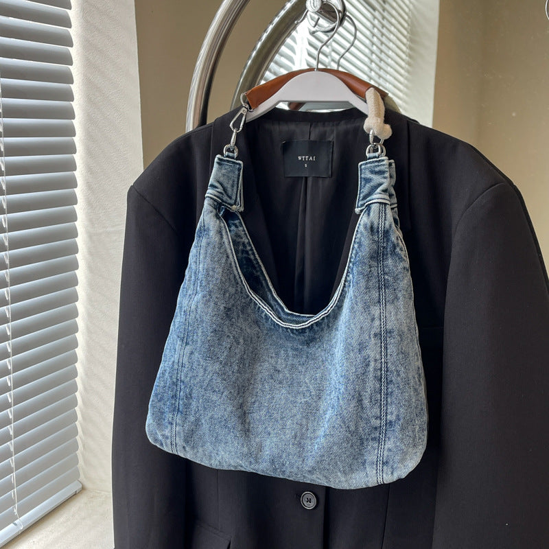 Korean Fashion Casual Denim Bag Women