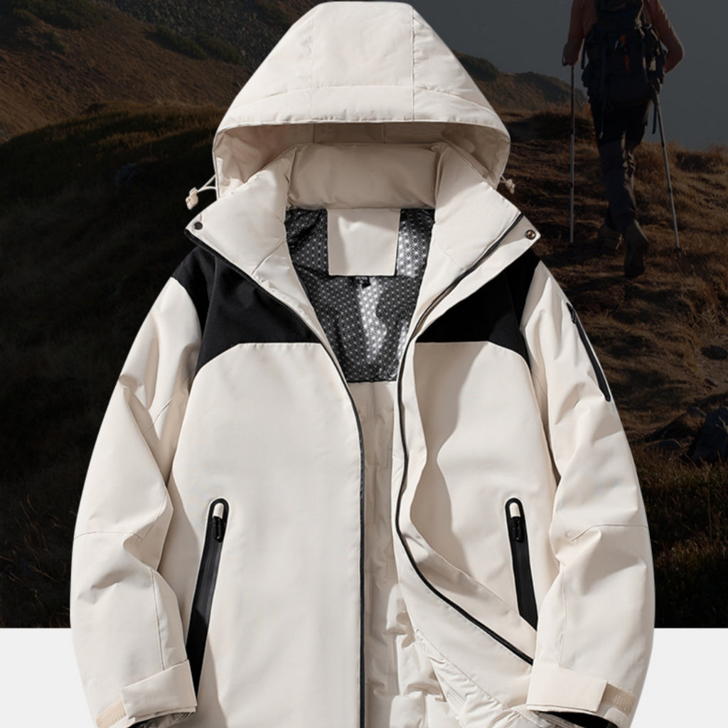 Winter Cotton-Padded Outdoor Shell Jacket
