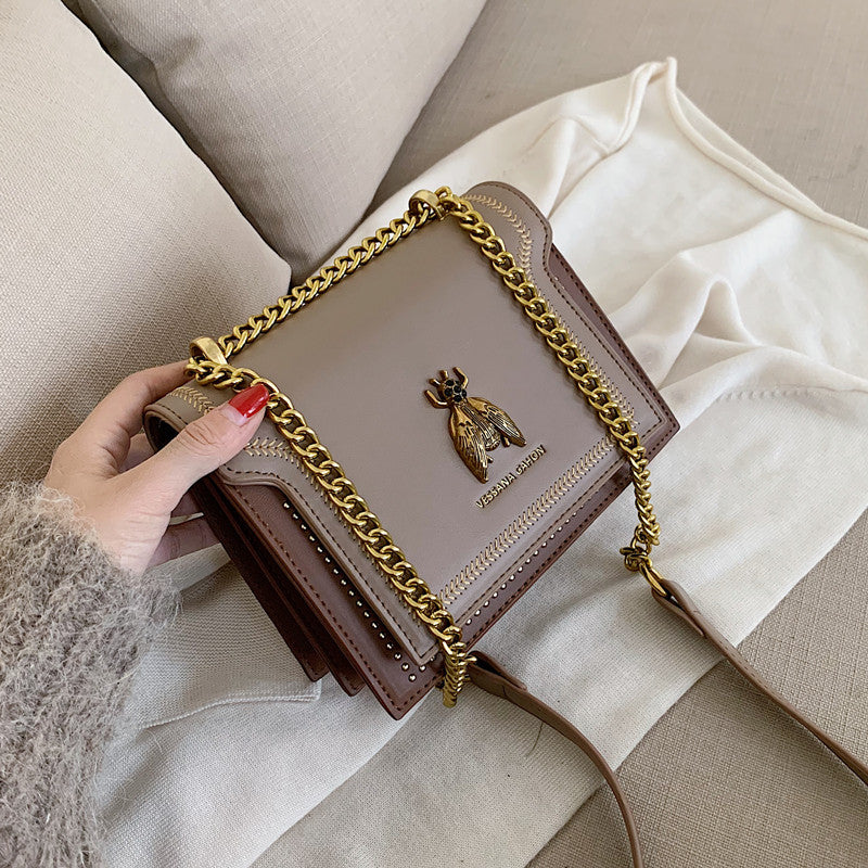 Elegant Small Square Shoulder Bag for Women