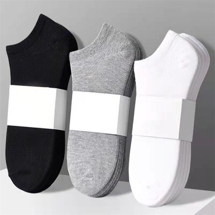 Men’s No-Show Socks in Classic Colours