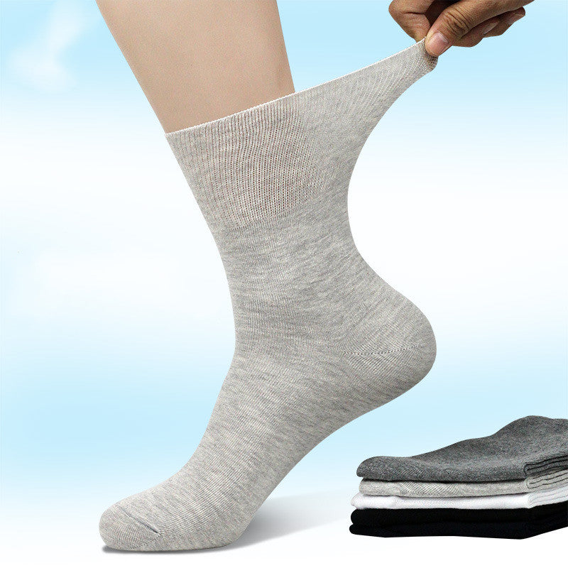 Men’s Breathable Cotton Socks – Spring/Summer