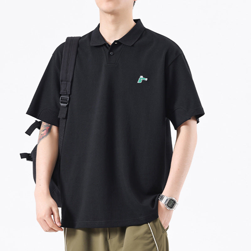 Embroidered Business Polo Shirt for Men