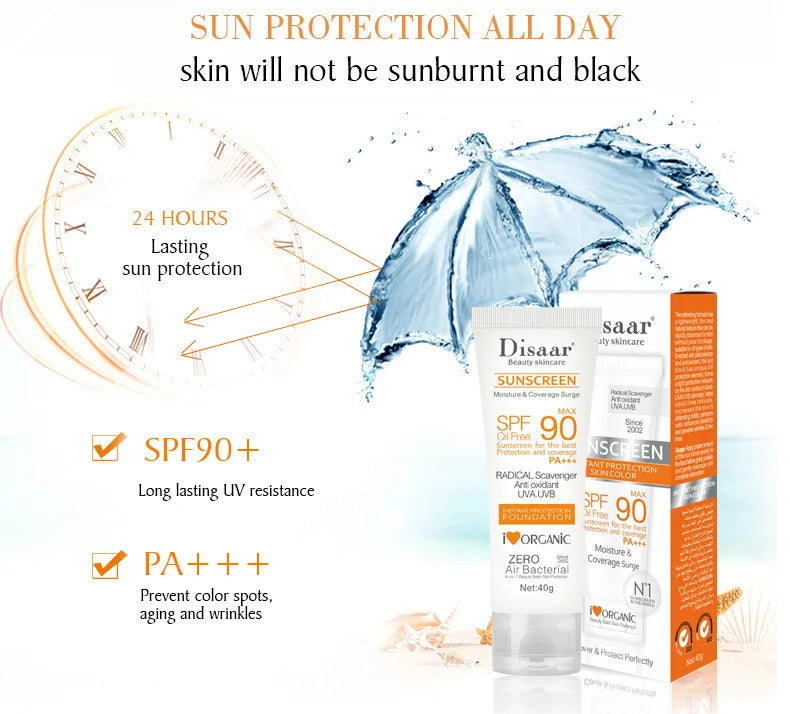 Luxury SPF90 Whitening & Protective Sunscreen
