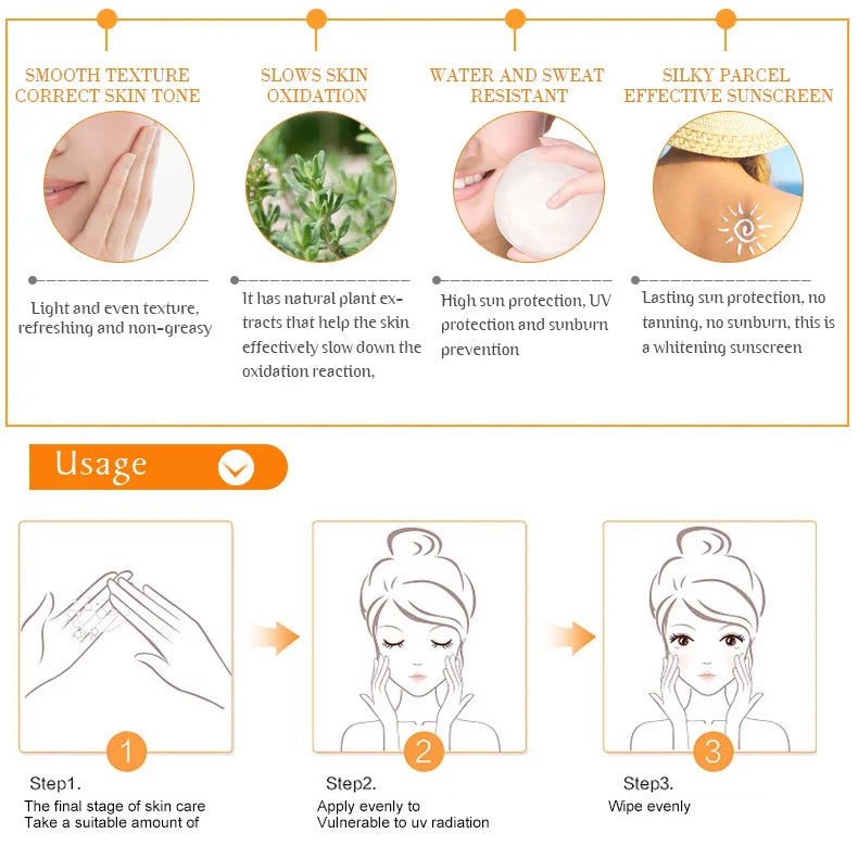 Luxury SPF90 Whitening & Protective Sunscreen