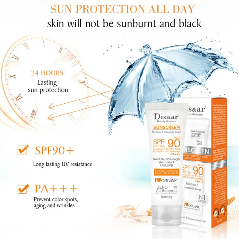 Luxury SPF90 Whitening & Protective Sunscreen