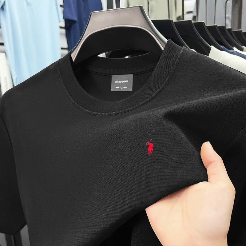 Men’s High-End Silky Cotton T-Shirt