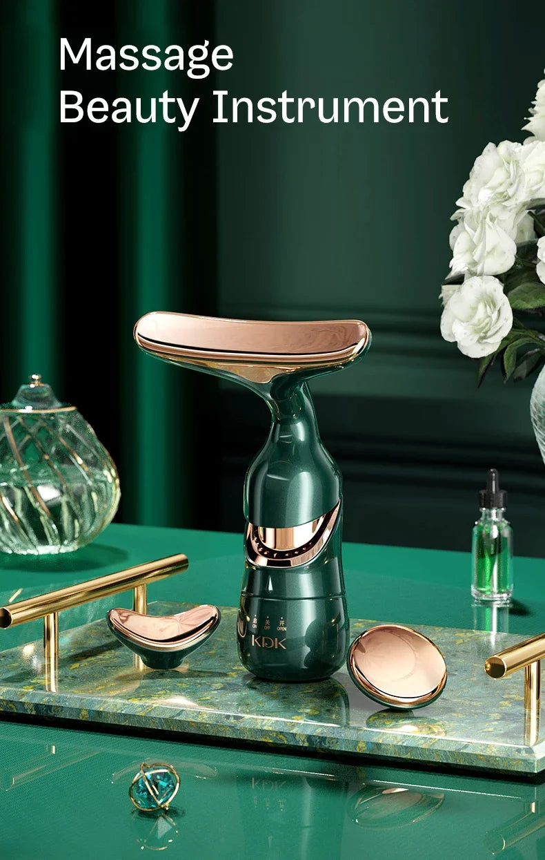 3-in-1 Luxury EMS Facial & Neck Lifting Device