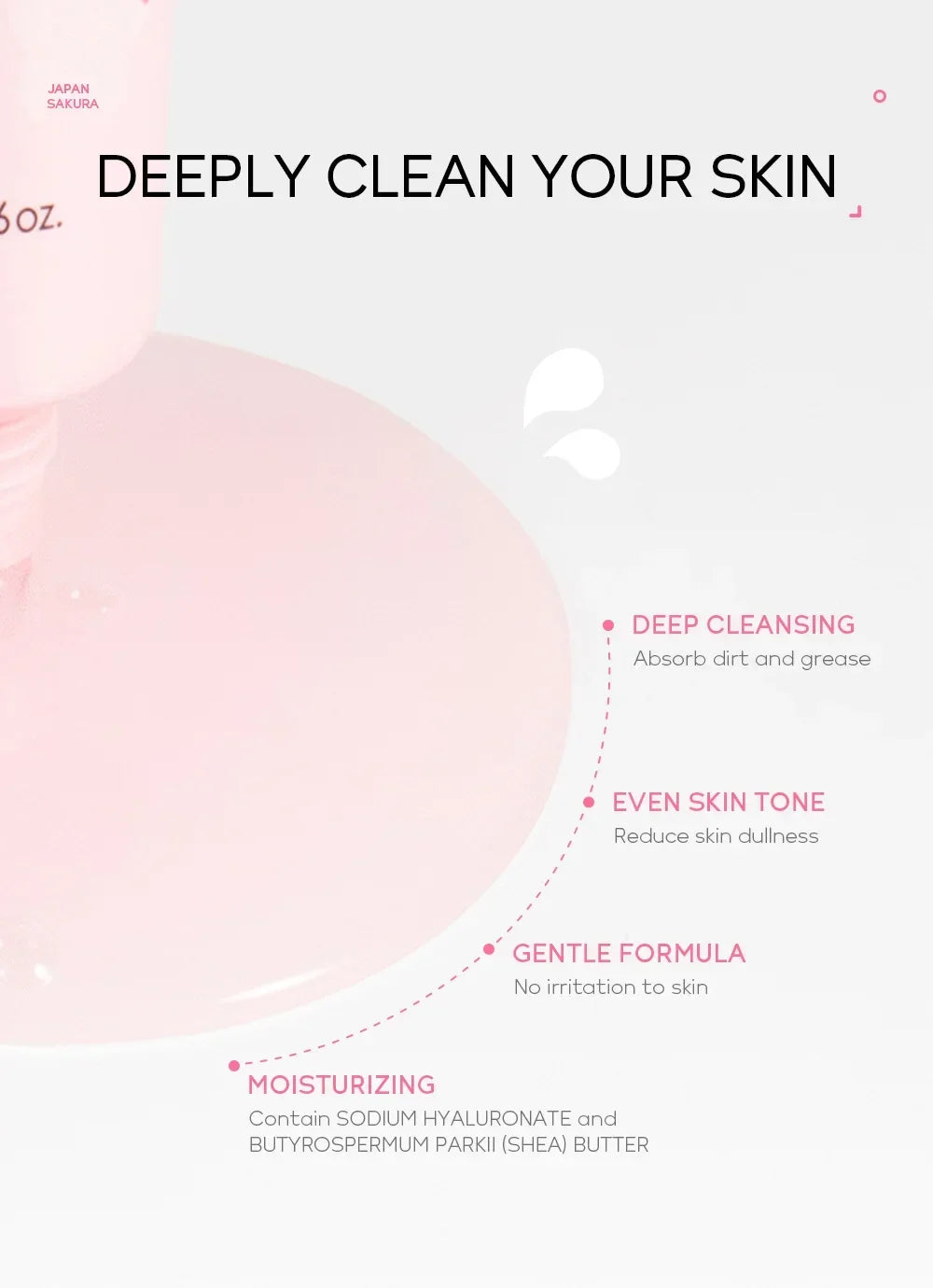 LAIKOU Máscara Facial Peel-Off 24K Gold Sakura