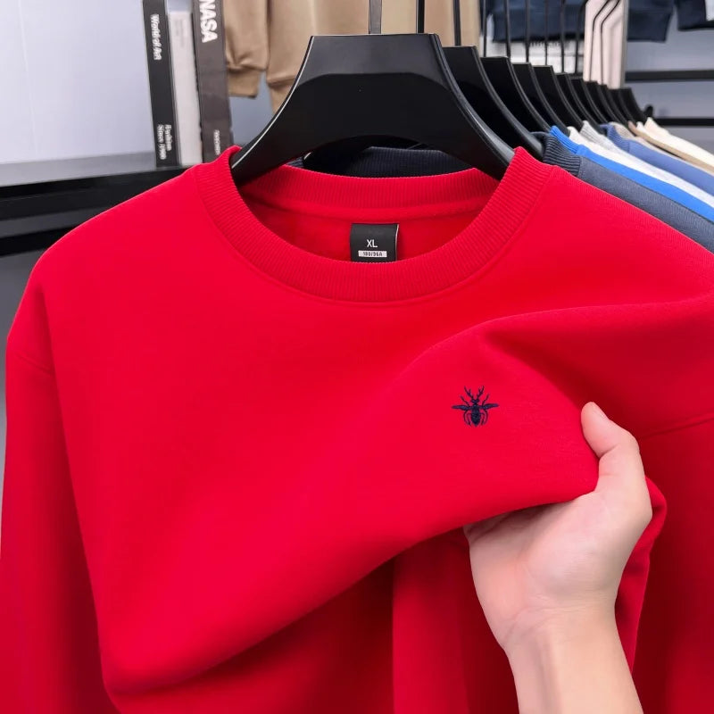 Men’s Luxury Crewneck Fleece Sweatshirt