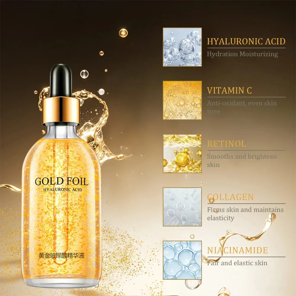 24K Gold Hyaluronic Acid & Nicotinamide Face Serum