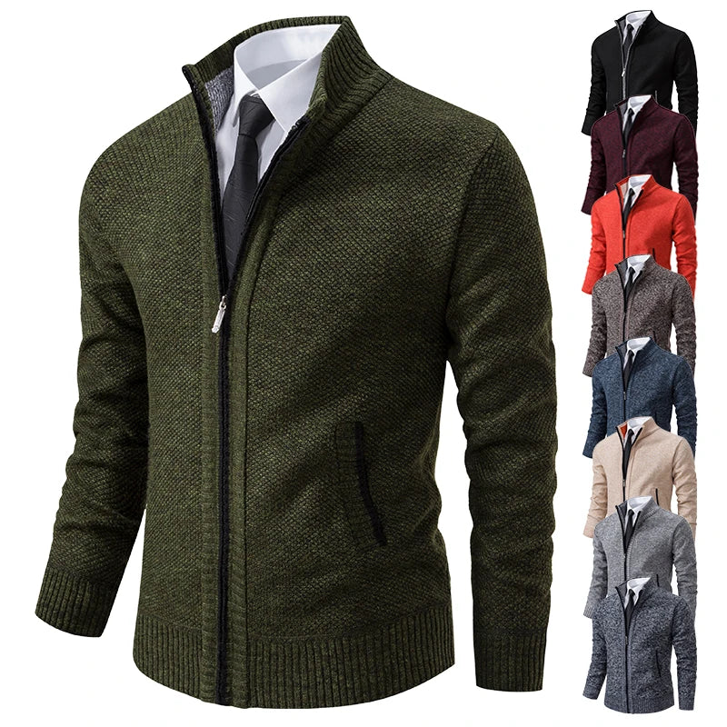 Men’s Autumn/Winter Premium Fleece Sports Coat