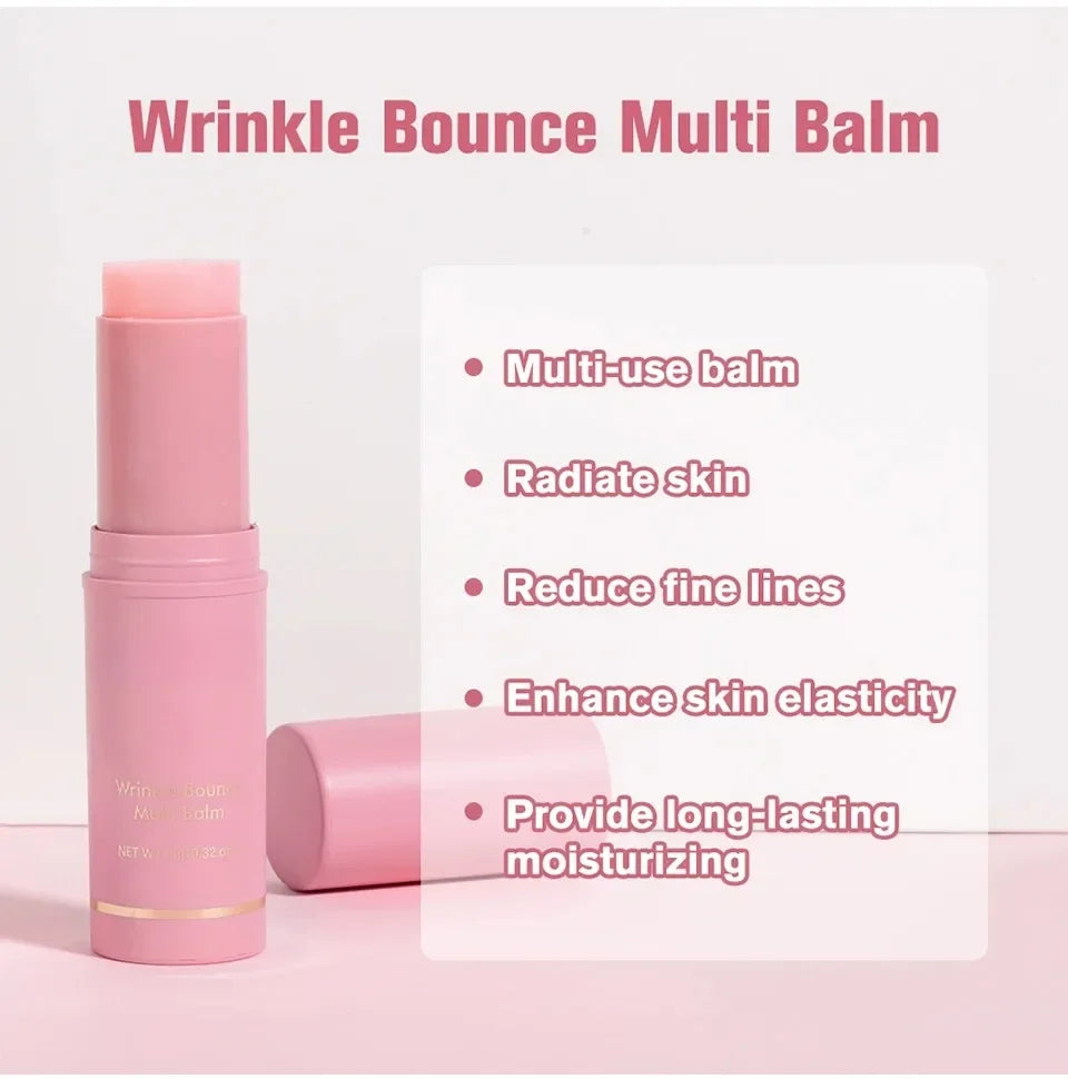Korean Bounce Multi Balm Collagen Pink Stick
