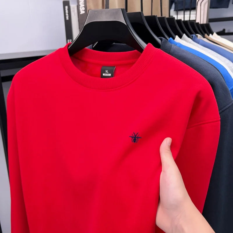 Men’s Luxury Crewneck Fleece Sweatshirt